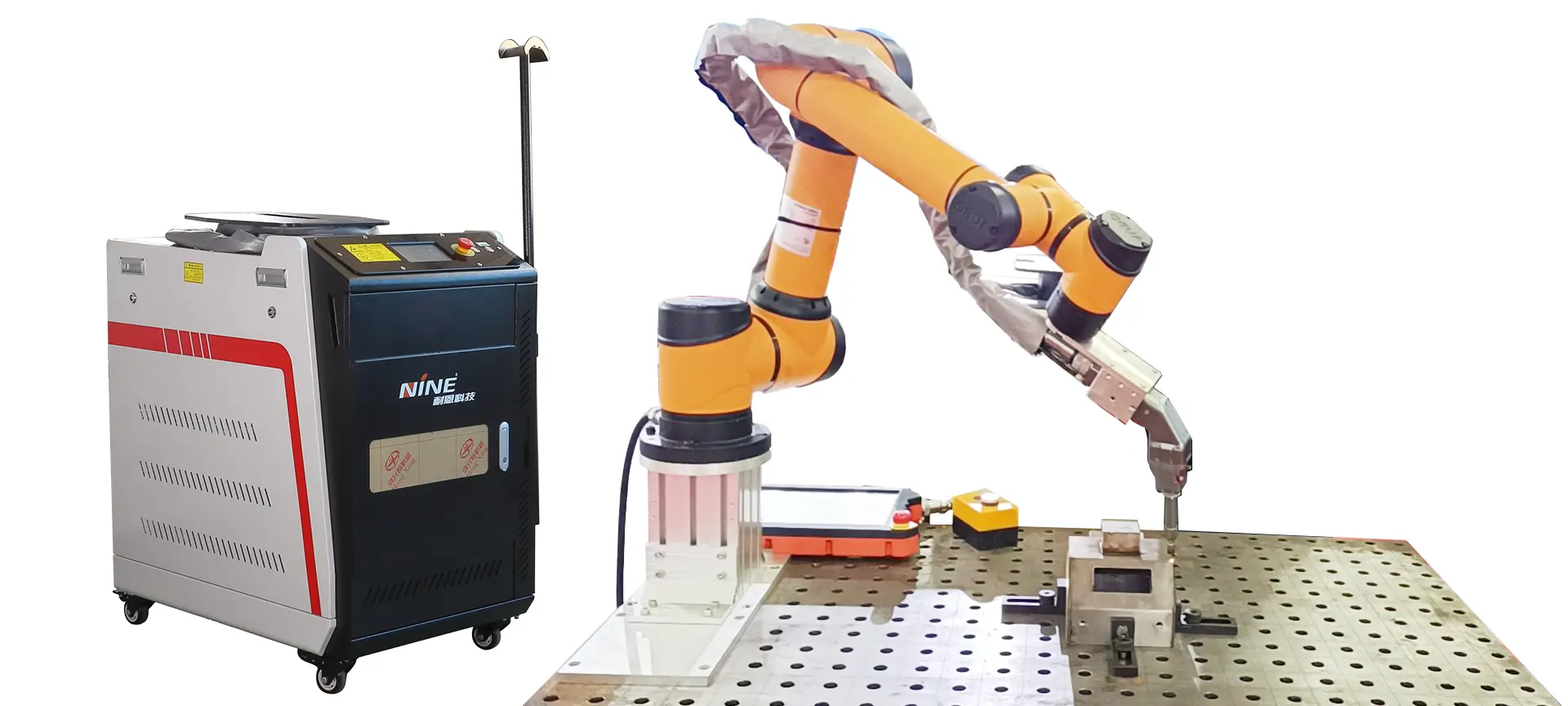 Robot laser welding